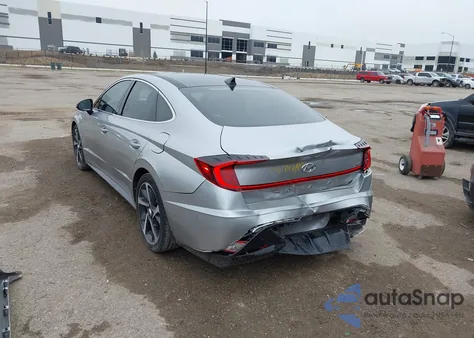 2021 Hyundai Sonata Sel Plus z USA, uszkodzony, nr VIN 5NPEJ4J21MH110025